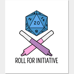 Roll For Initiative Posters and Art